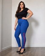 Premium "POSITIVITY" Plus Size Leggings