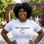 Premium "NO DRAMA" Plus Size T-Shirt