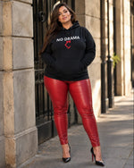 Premium "NO DRAMA" Plus Size Hoodie