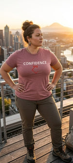 Premium "CONFIDENCE" Plus Size T-Shirt