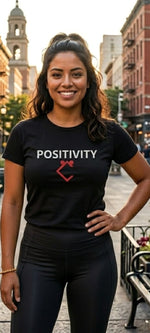 Premium "POSITIVITY" T-Shirt "SIZES"... S-L