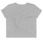 Very Durable "POSITIVITY" Plus Size Crop T-Shirt