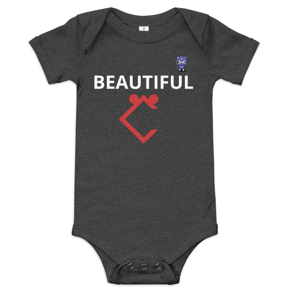 Premium "BEAUTIFUL" Print Onesies