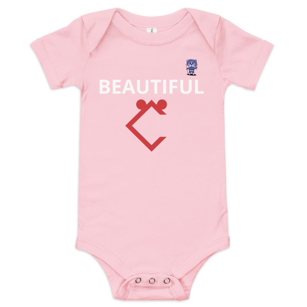 Premium "BEAUTIFUL" Print Onesies