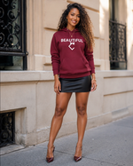 Premium "BEAUTIFUL" Hoodie "SIZES"... S-L