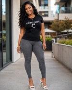Premium "POSITIVITY" T-Shirt "SIZES"... S-L