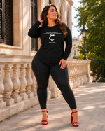 Premium "Soft" Long Sleeve Plus Size T-Shirt